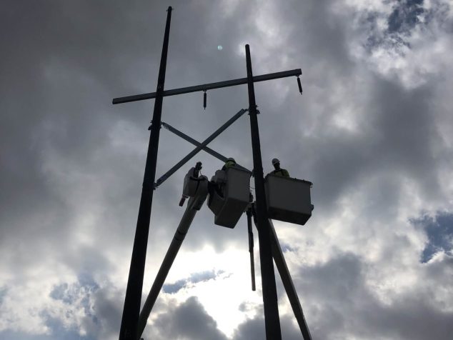 Single Crossarm H-Frames